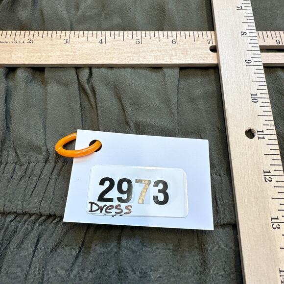 Trove Sleeveless Cardigan size XS Green Boho Sleeveless Drape Vest‎ Longline - Picture 8 of 8